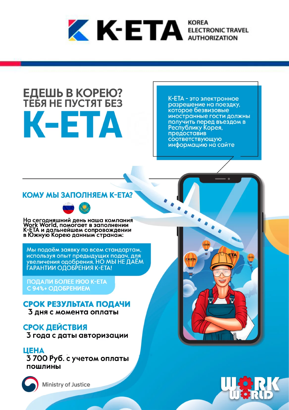 Получить разрешение K-ETA в 2024 году